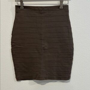 Express Ribbed Pencil Skirt